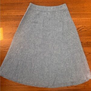 Chambray Sezane midi Women's Skirt